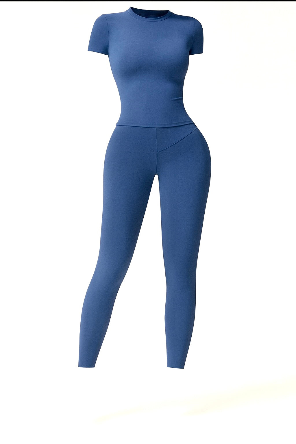 Navy Blue Two Piece Set