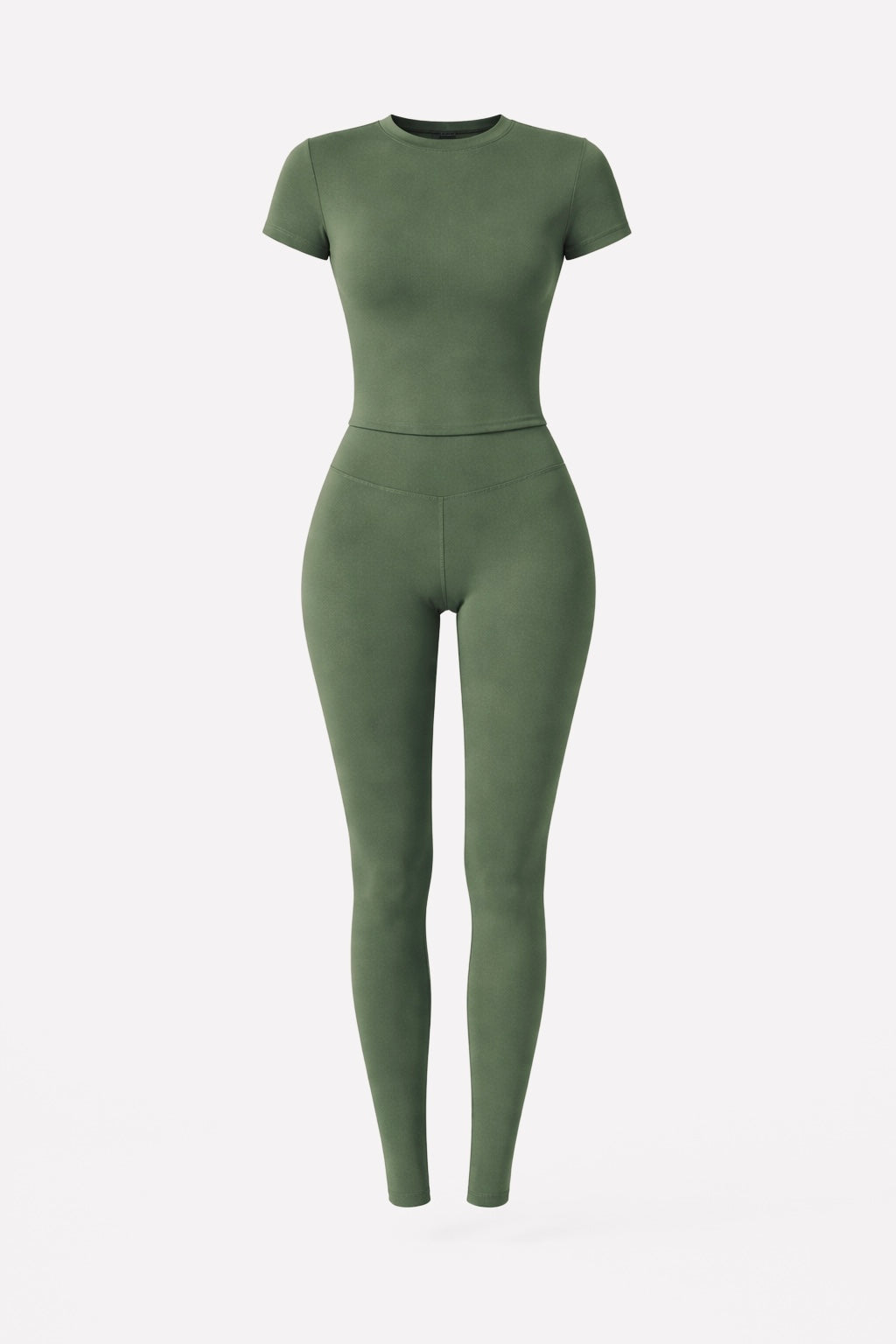 Olive Green Two Piece Set