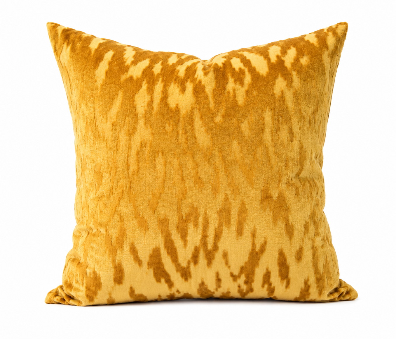 Crushed Golden Yellow Pillow