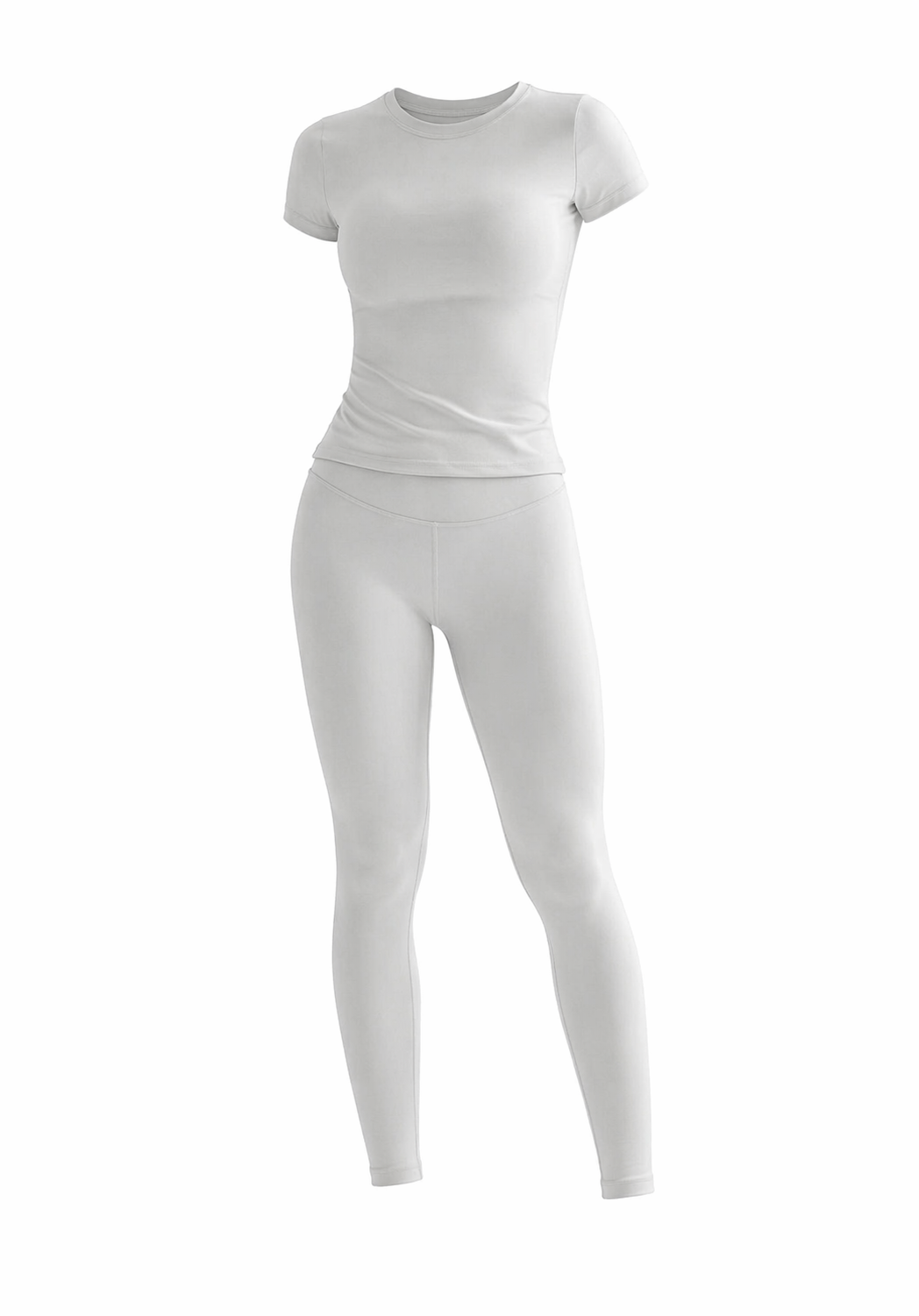 Light Grey Two Piece set