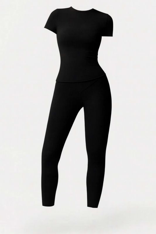 Black Two Piece Set