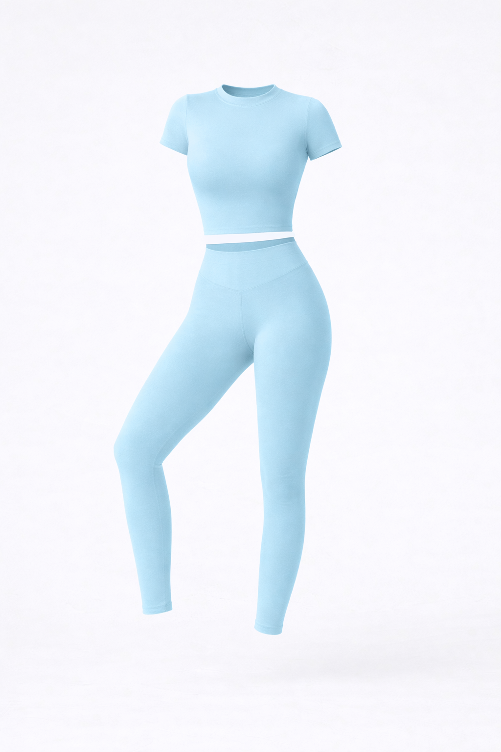 Powder Blue Two Piece Set