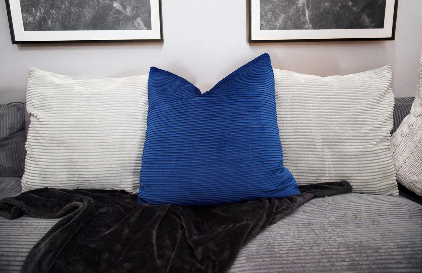 Blue Throw